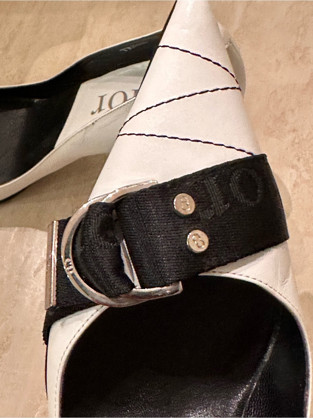 Worn once/like new Vintage Dior Cherie Pointy Pumps;; Size 36; beautiful heels - Picture 4 of 14